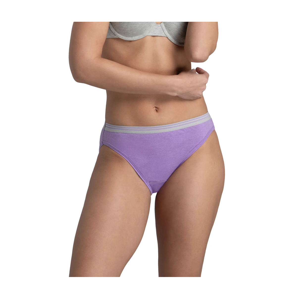 Women's Heather Bikini Underwear, 6-Pack, Sizes S-2XL