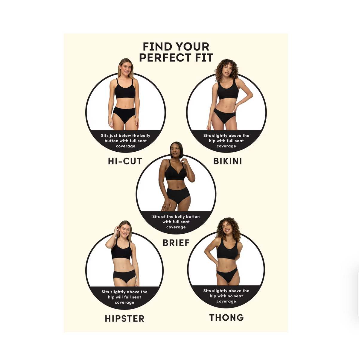 Seamless Underwear, No Show Panties, Multiple Styles, 4‑Way Stretch, 6-Pack, Sizes S-2XL